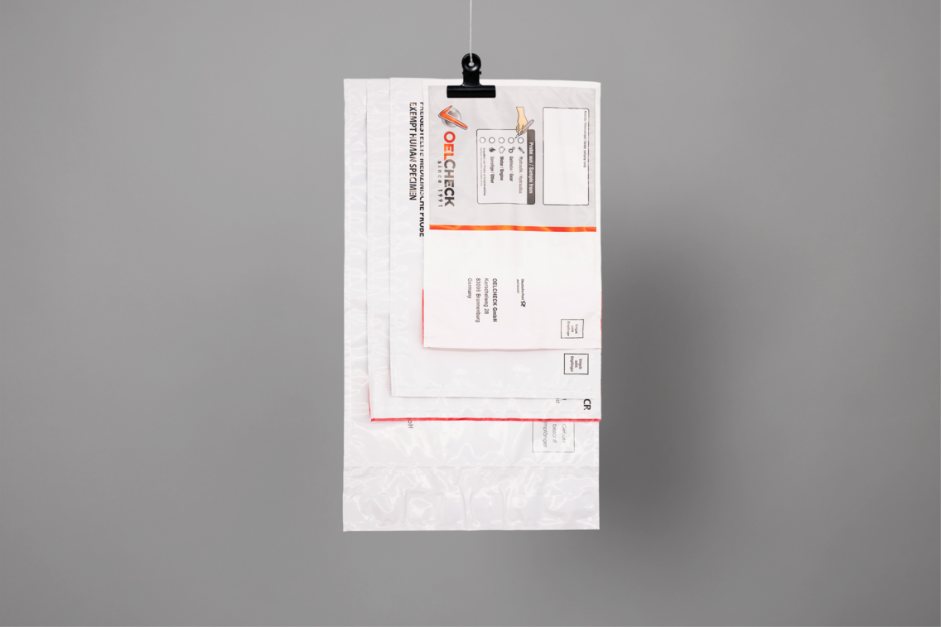 Postversandtasche für Laborproben